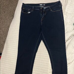 Old Navy Rockstar Women's Dark Blue Jeans